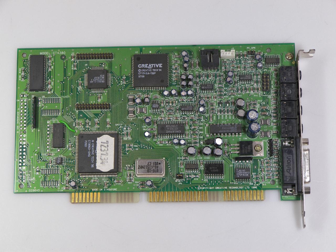 [25/01/2008] Creative Soundblaster AWE64