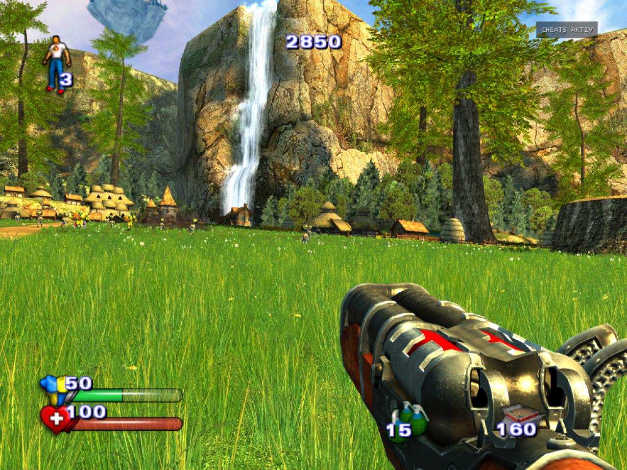 [20/01/2008] Serious Sam 2 mit 9x RGSSAA (Bild: PCGH)