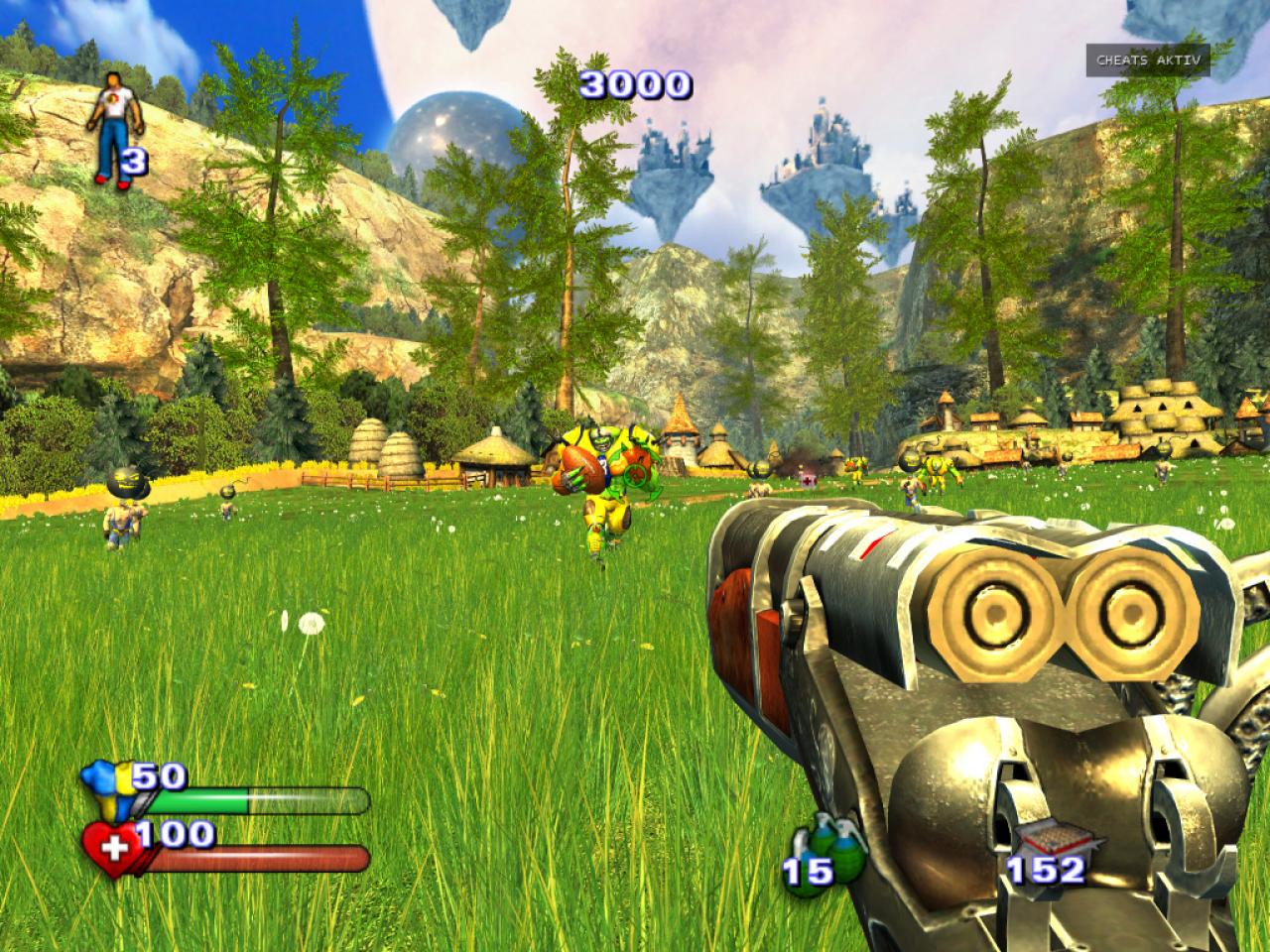 [20/01/2008] Serious Sam 2 mit 9x RGSSAA (Bild: PCGH)