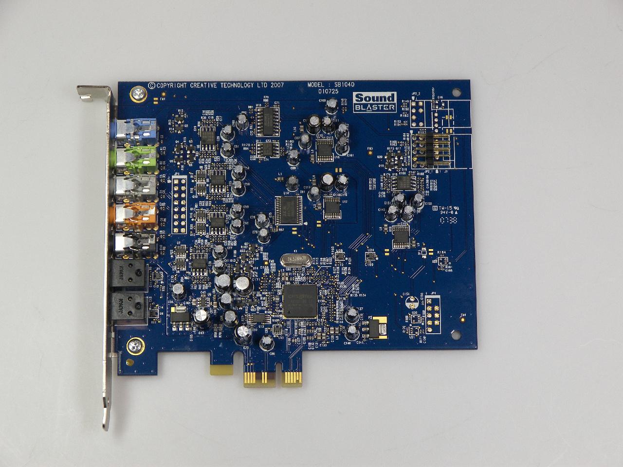 [25/01/2008] Creative X-Fi Xtreme Audio PCI-E