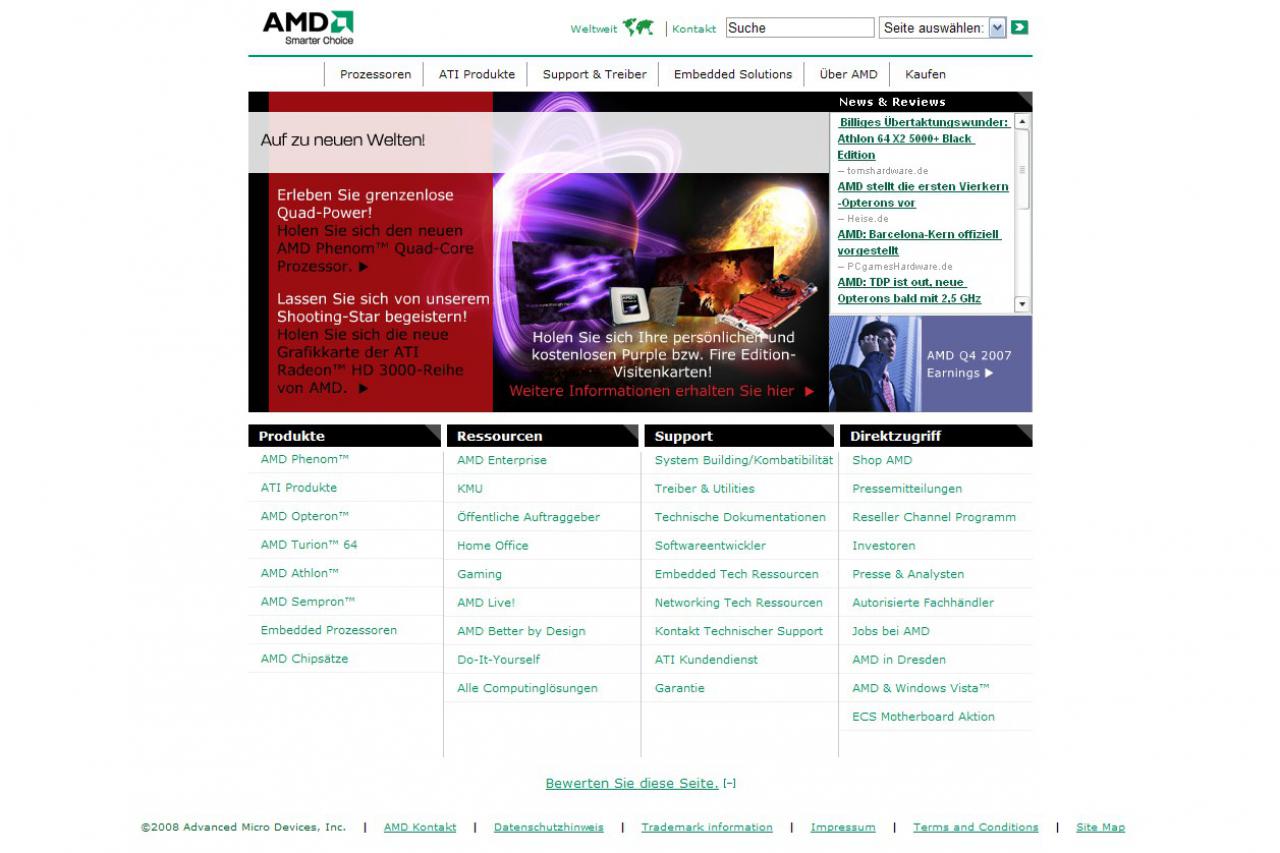 [29/01/2008] AMD anno 2008