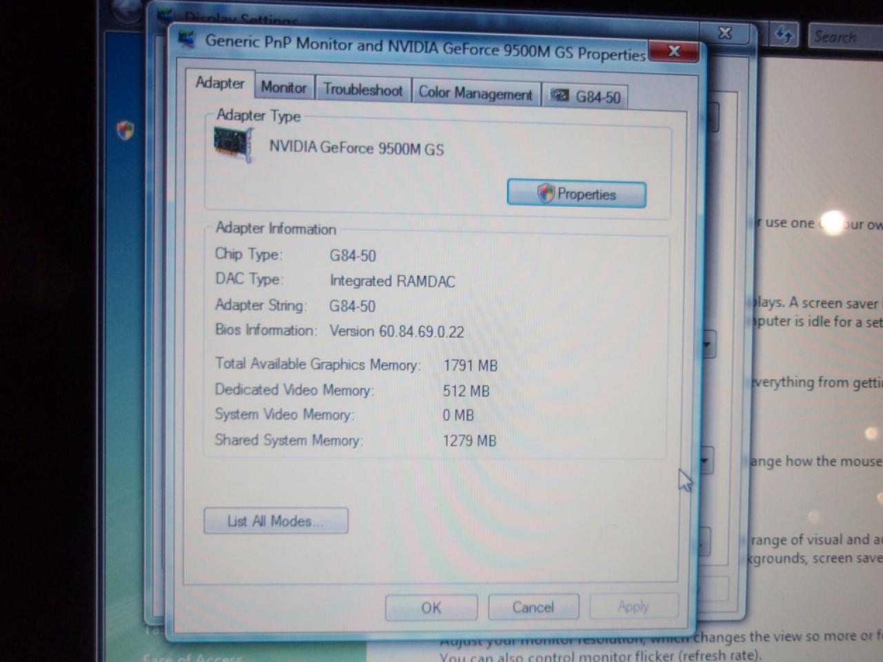 [10/01/2008] Technische Eckdaten der Geforce 9500M GS