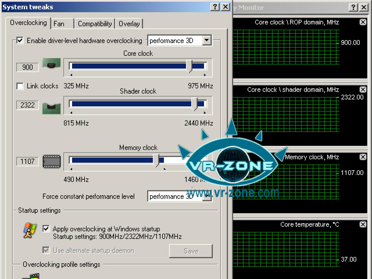 [12/01/2008] Die Geforce 8800 GTS 512 am Anschlag. (VR-Zone.com)