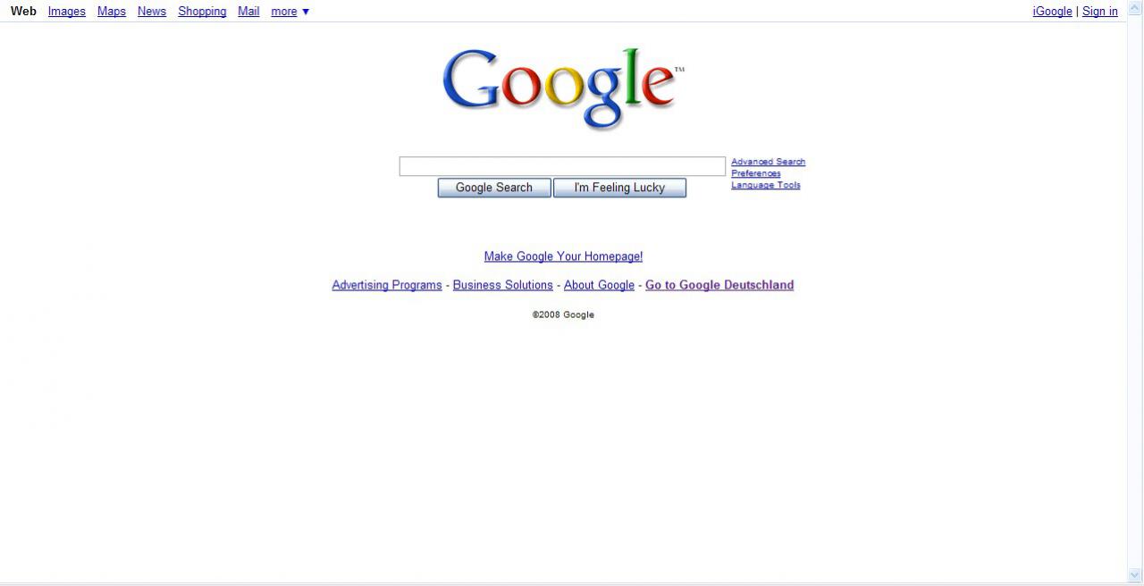 [29/01/2008] Google anno 2008