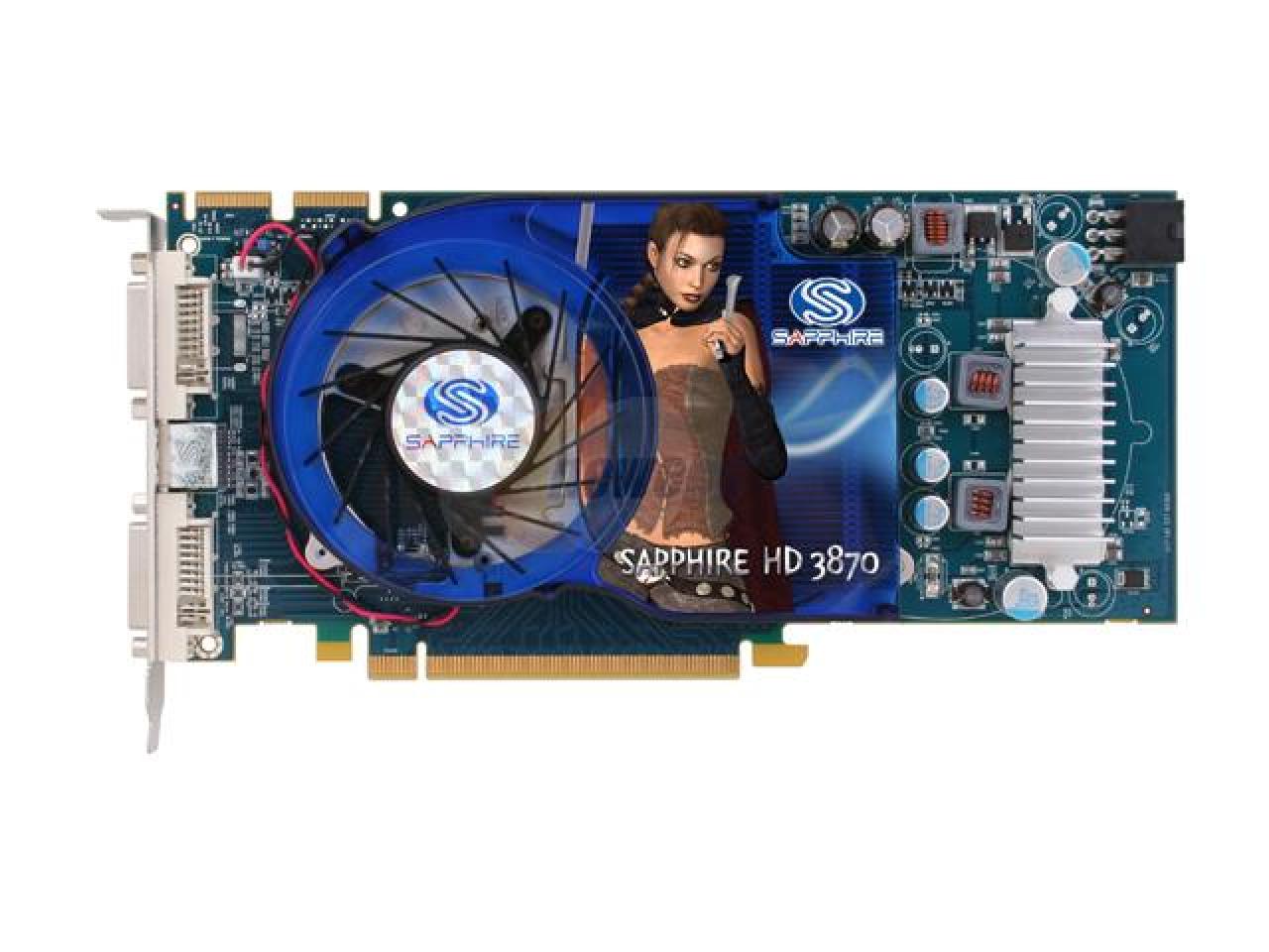 [13/01/2008] Sapphire HD3870 mit Single-Slot-Kühler (Bild: Newegg.com)