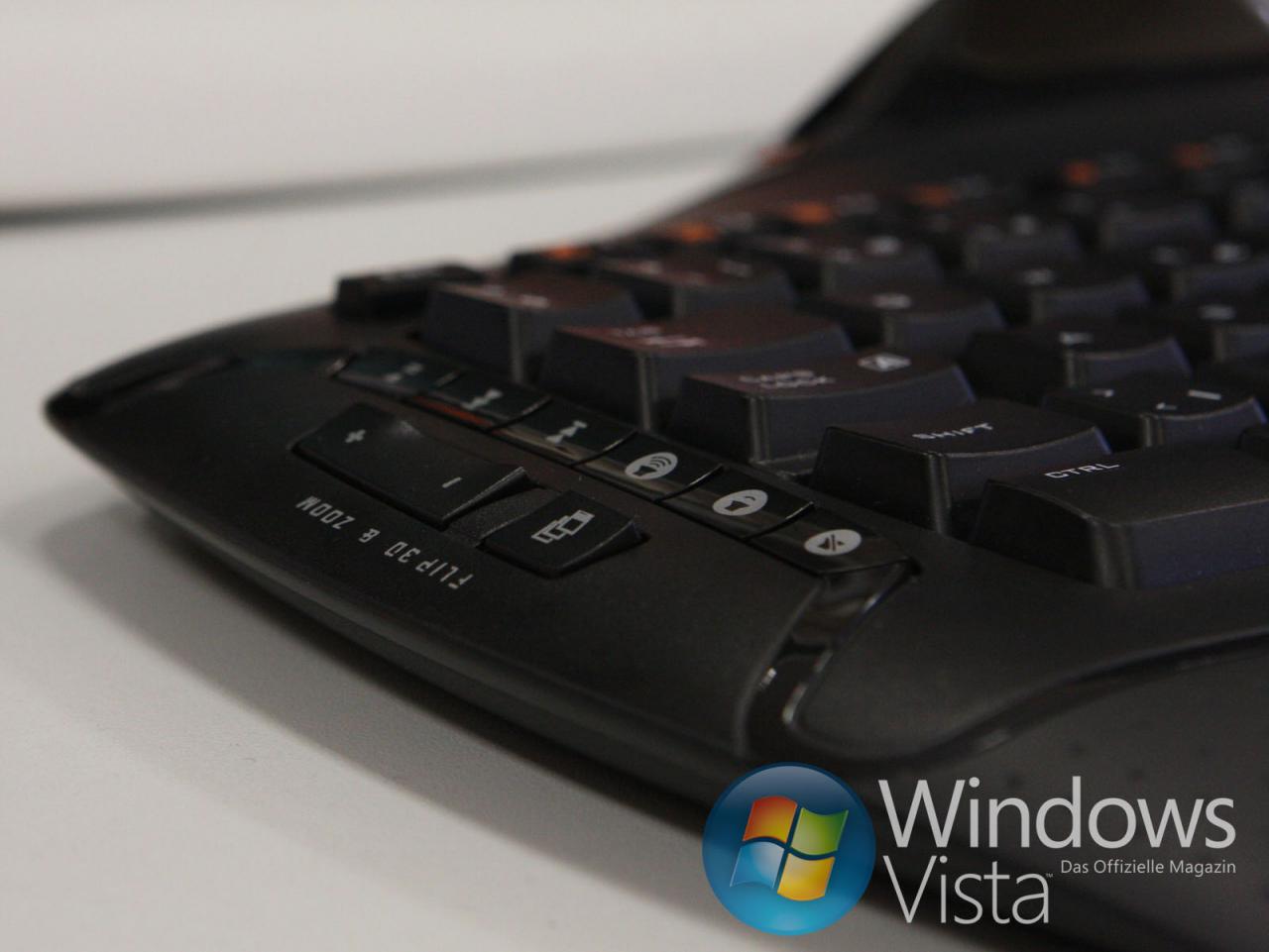 [10/01/2008] Logitech MX5500 - Sondertasten für Zoom un Flip-3D