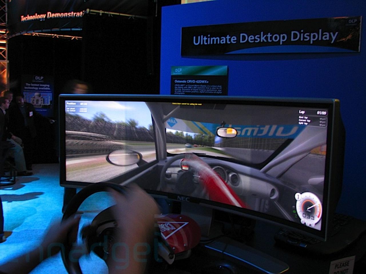 [10/01/2008] Nec Ostendo CRVD-42DWX+ (Bild: www.engadget.com)