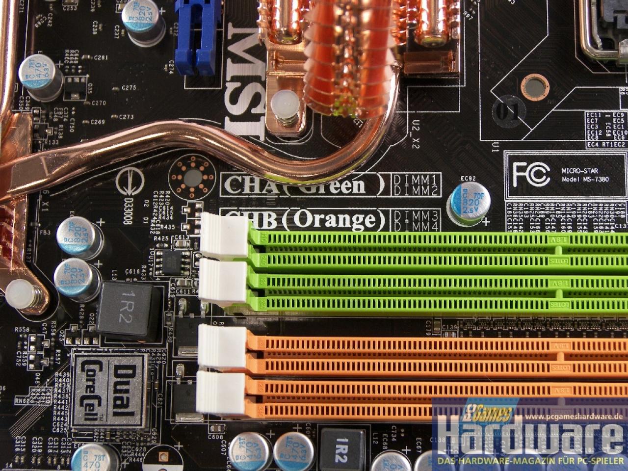 [30/01/2008] MSI P7N SLI Platinum (Bild: PCGH)
