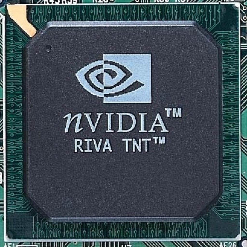 [12/01/2008] Nvidias Riva-TNT-Chip (Bild: PCGH)