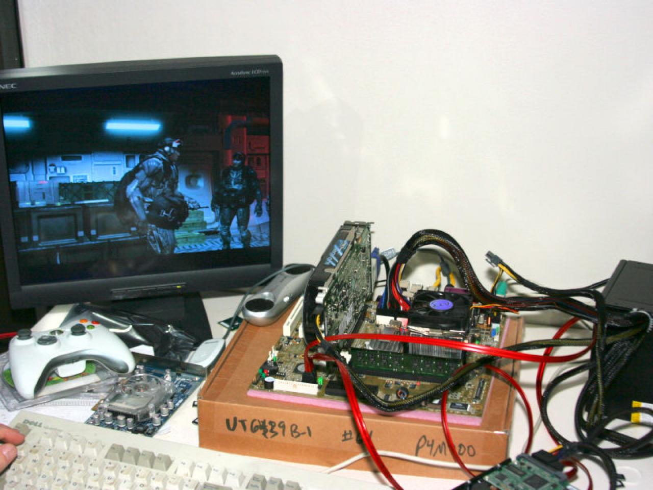 [24/01/2008] Via CN (Isaiah): Läuft auf dem Testsystem Crysis flüssig? (Bild:VR-Zone)