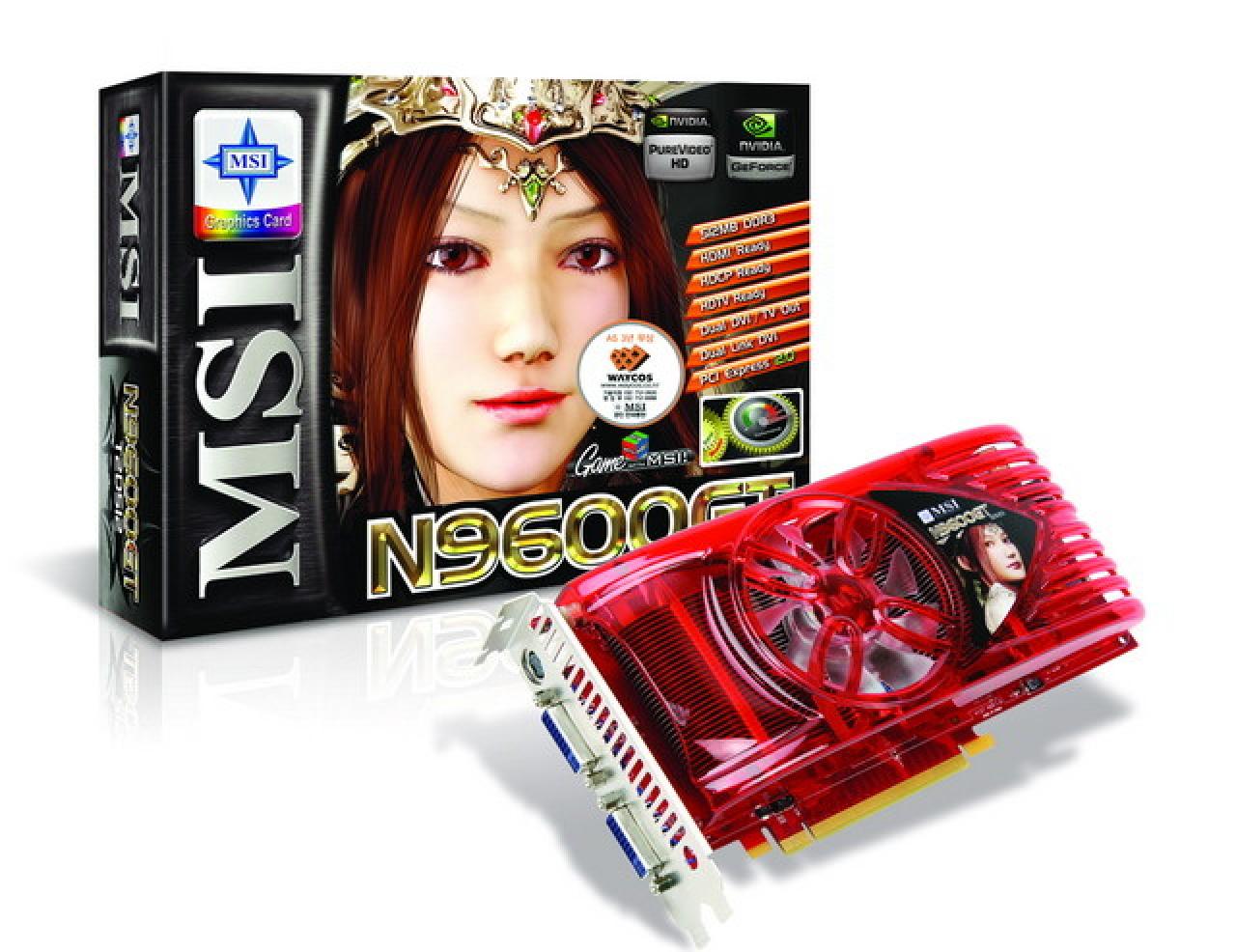 [21/02/2008] MSI N9600GT 