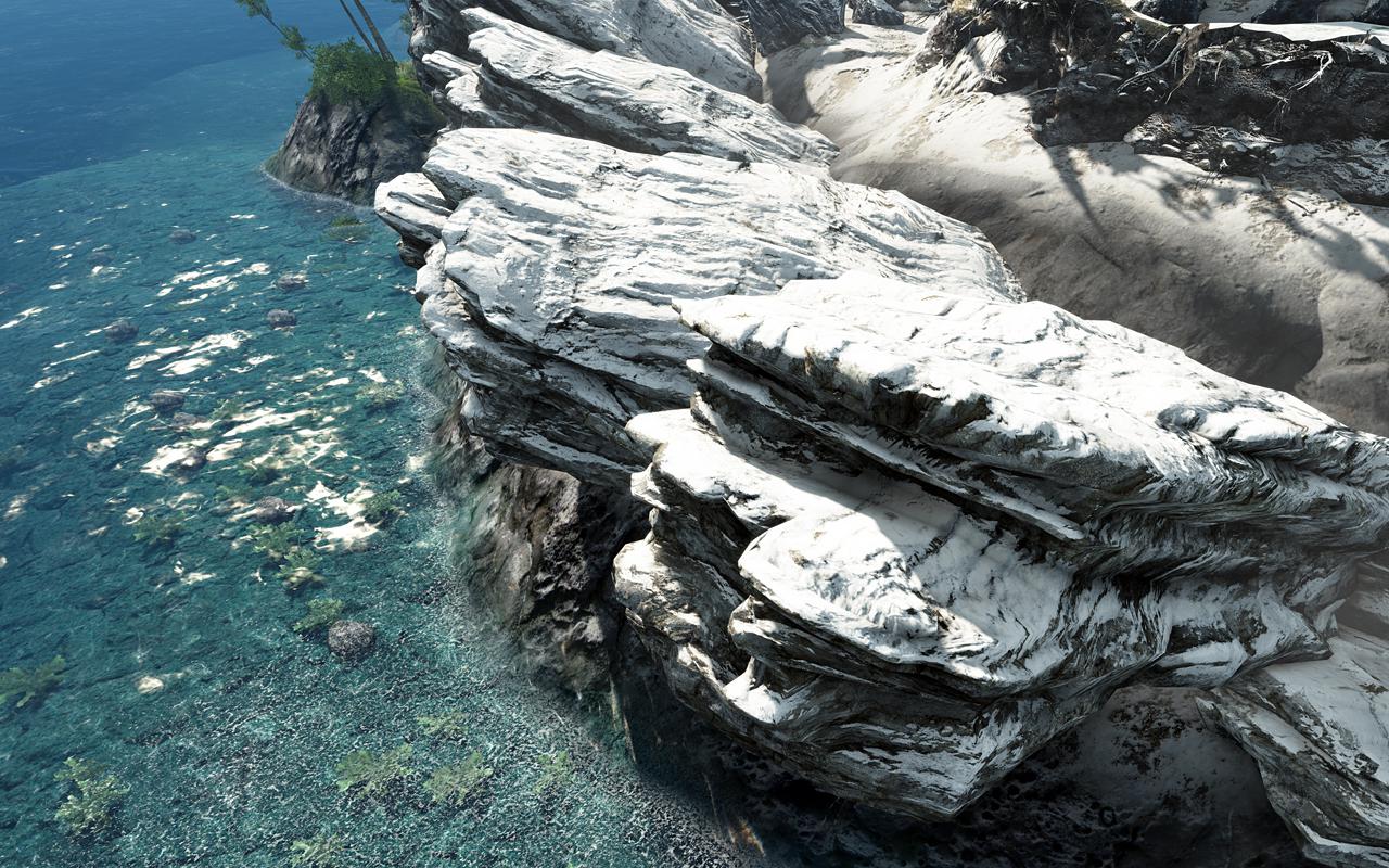 [03/02/2008] Selten so schön geplanscht: Wasser in Crysis.