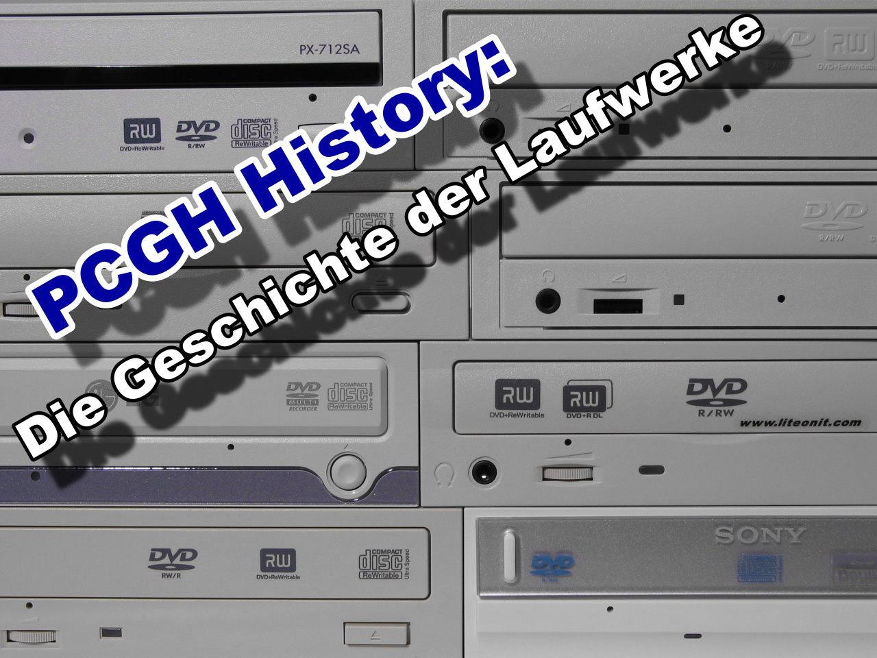 [09/02/2008] PCGH History: Die Geschichte der Laufwerke (Bild: PCGH)