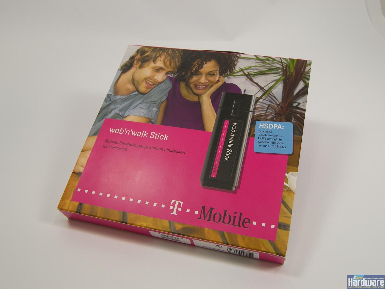 [11/02/2008] T-Mobile web'n'walk: Kleine Packung mit großer Freiheit darin.