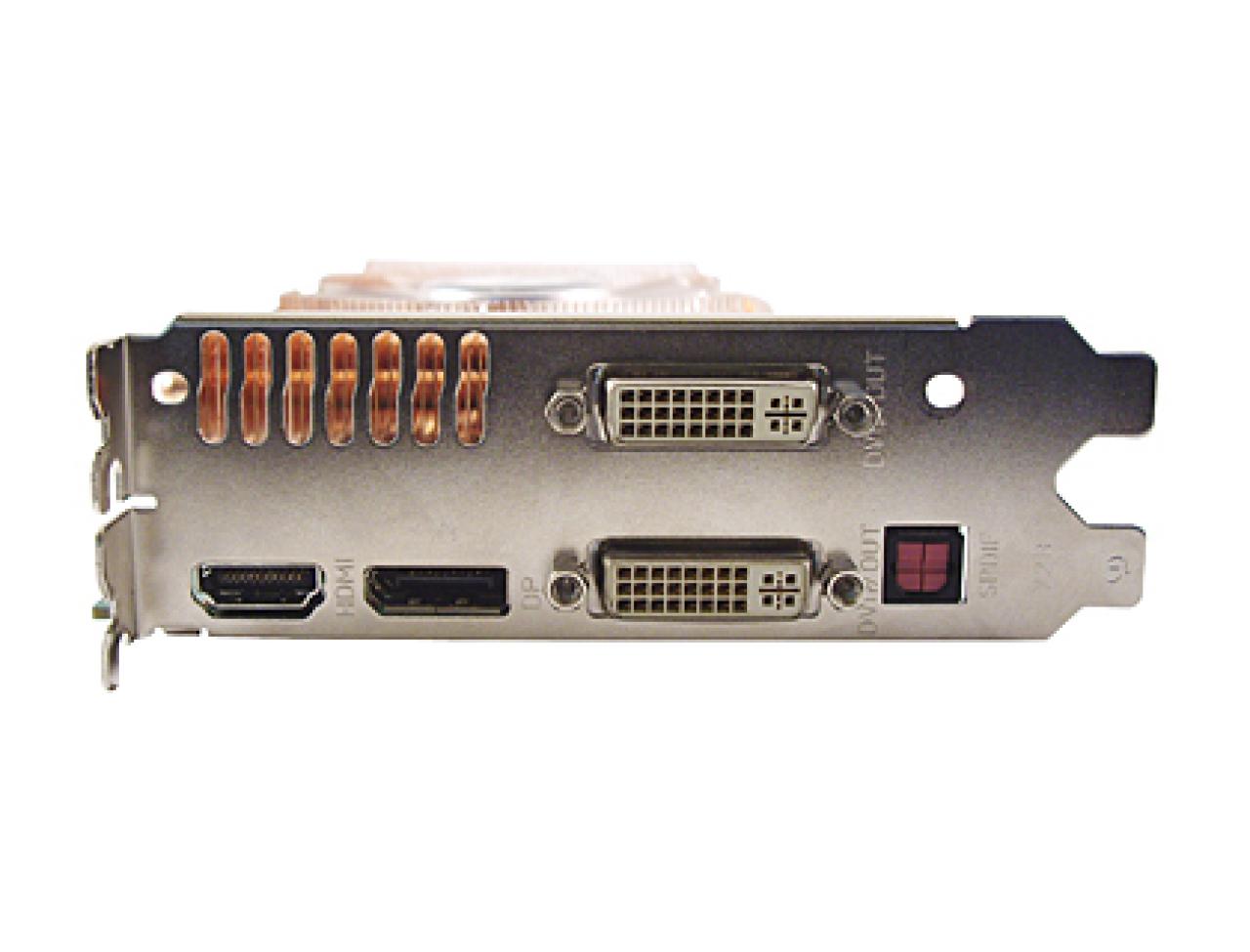 [21/02/2008] Vvikoo: Die Geforce 9600 GT Turbo verfügt über zwei Dual-Link-DVI-Anschlüsse, einen Displayport, sowie HDMI und D-Sub (Bild: vvikoo.com)