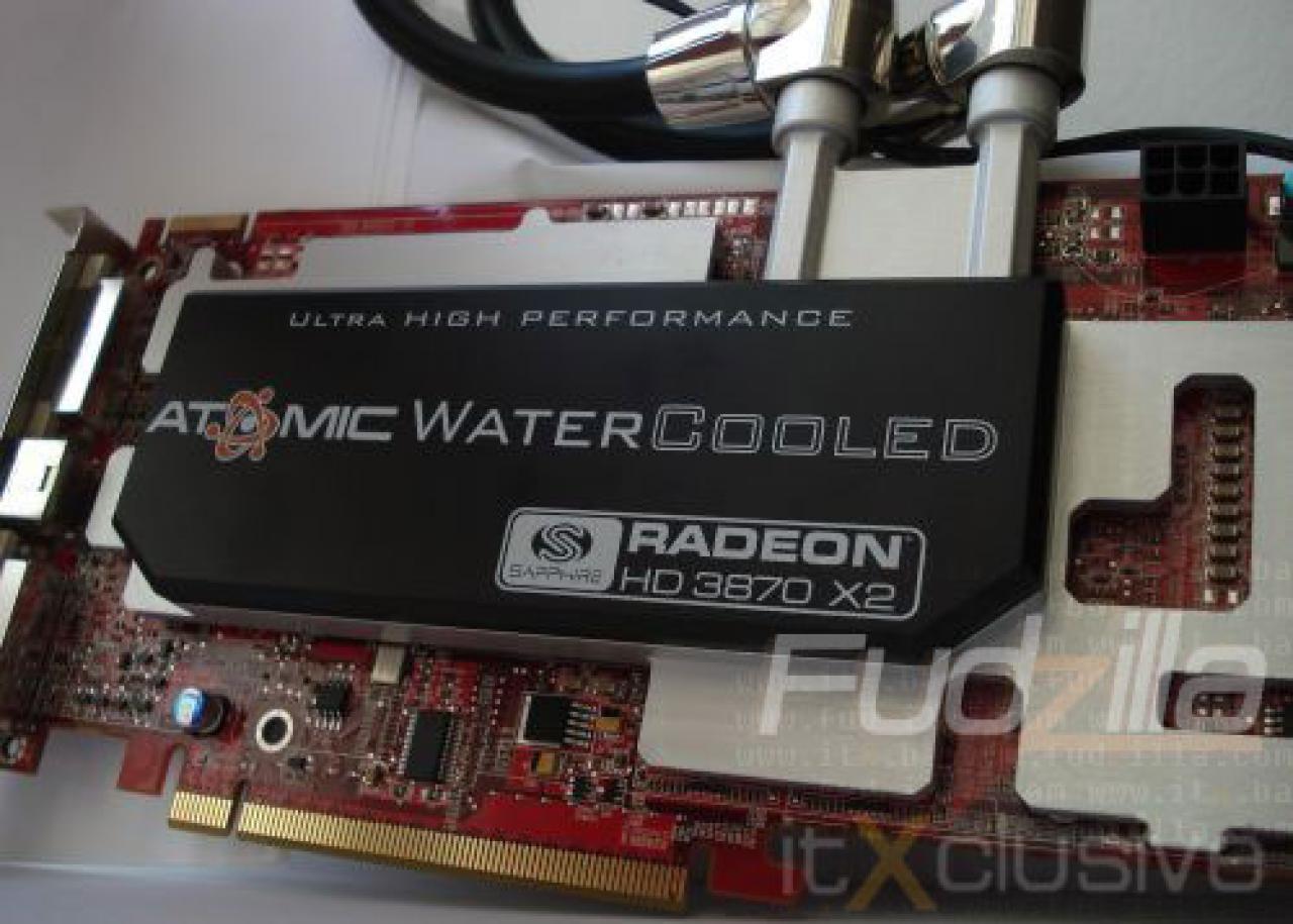 [24/02/2008] Sapphire HD3870 X2 Atomic Watercooled: Der Kühler in der Nahaufnahme