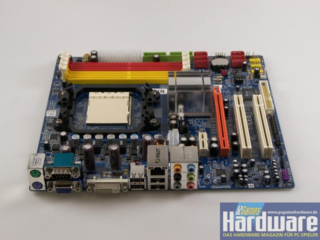 [28/02/2008] Palit N78S mit Geforce 8200: DX-10-Grafik, Hybrid-SLI und HD-Beschleunigung (Bild: PCGH)