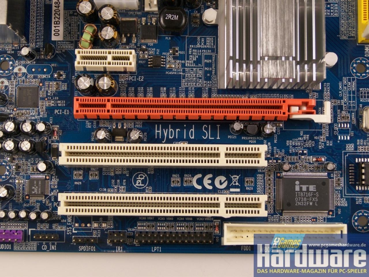 [28/02/2008] Palit N78S mit Geforce 8200: DX-10-Grafik, Hybrid-SLI und HD-Beschleunigung (Bild: PCGH)