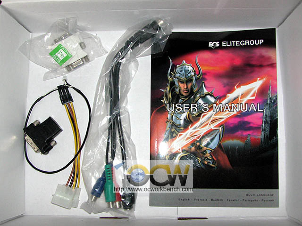 [23/02/2008] ECS N9600GT-512MX-P: Der Lieferumfang