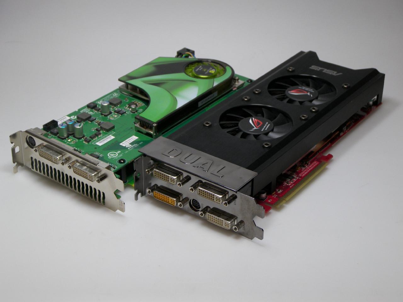 [19/02/2008] Multi-GPU-Karten: Sie alle nutzen AFR, was vom Mikroruckeln betroffen ist. (Bild: PCGH)