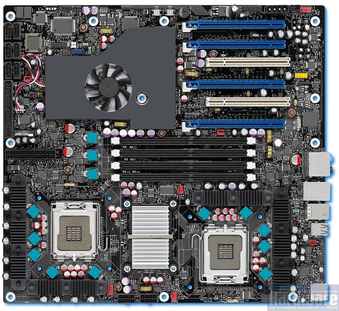 [03/02/2008] Intel QX9775 bildete unter anderem das Herzstück der Skulltrail-Plattform.