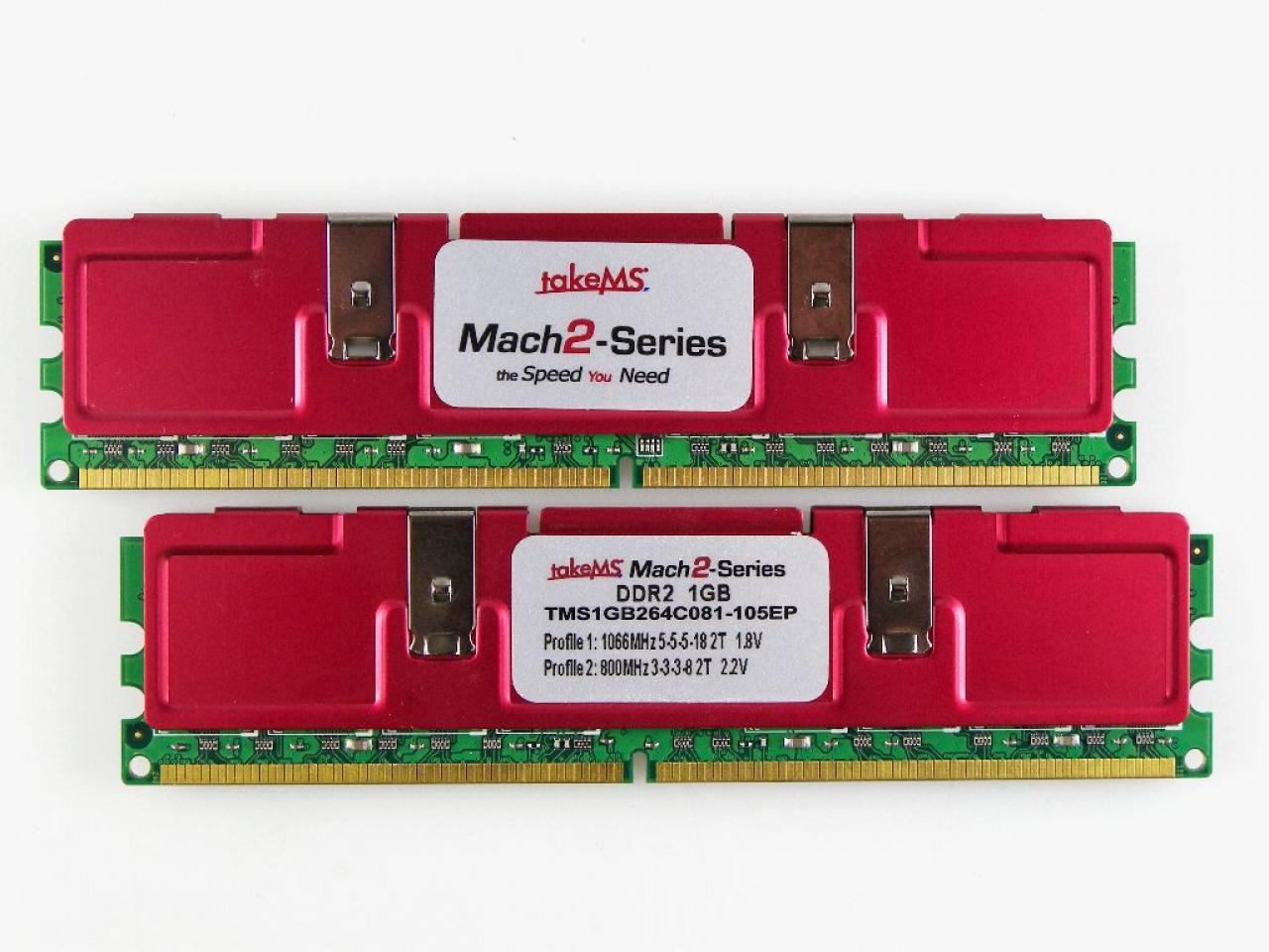[07/02/2008] DDR2-1066: Take MS Mach 2 (Bild: PCGH)