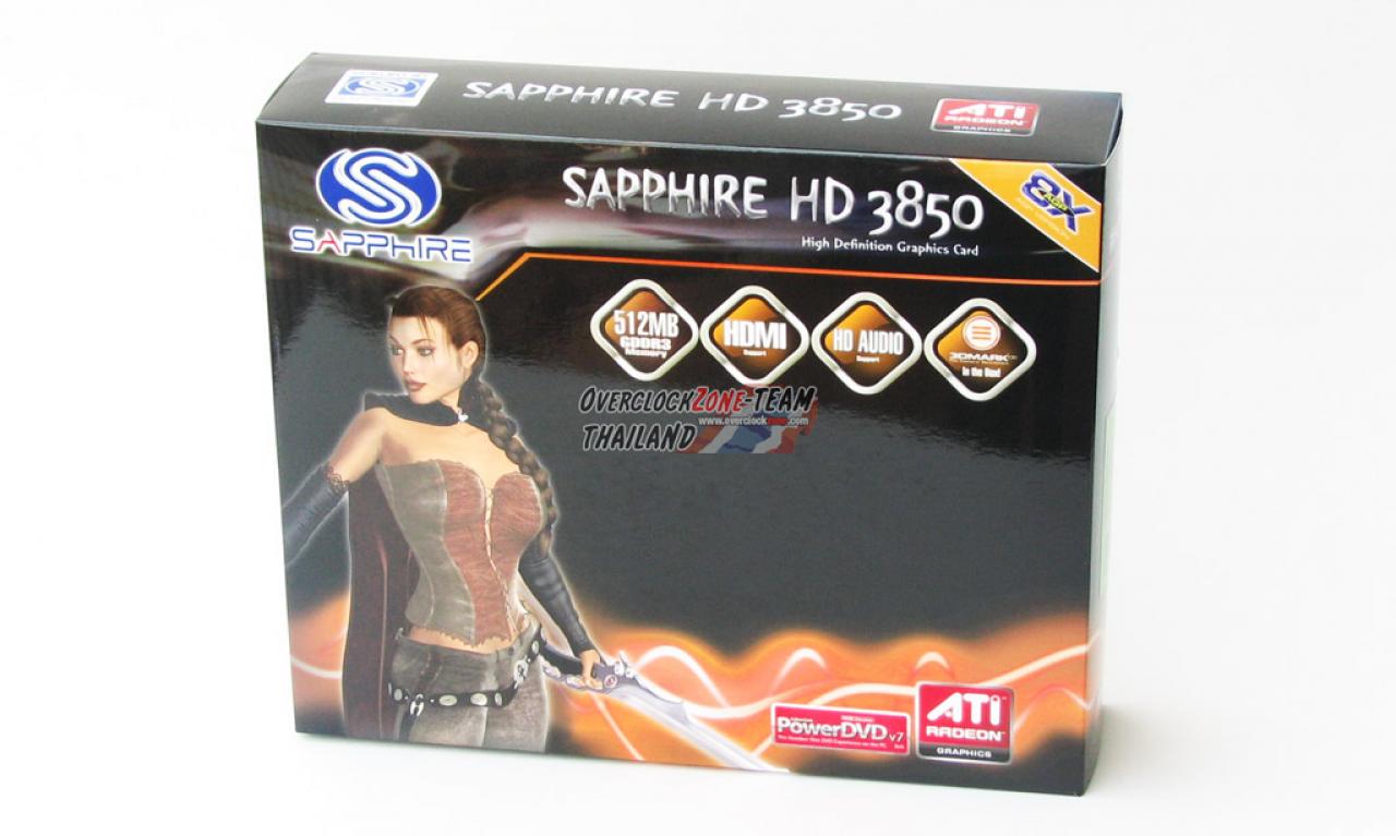 [22/02/2008] Sapphire Radeon HD 3850 für AGP - Bild: Overclockzone Team