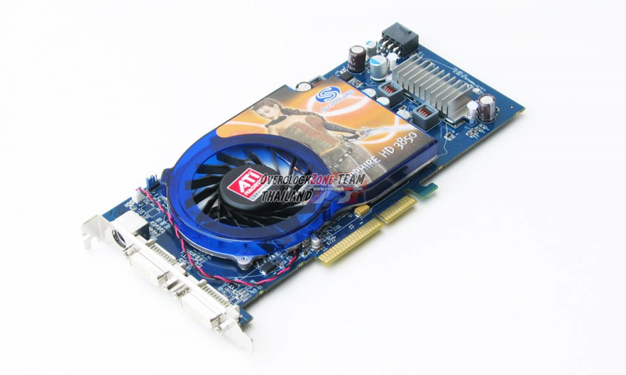 [22/02/2008] Sapphire Radeon HD 3850 für AGP - Bild: Overclockzone Team