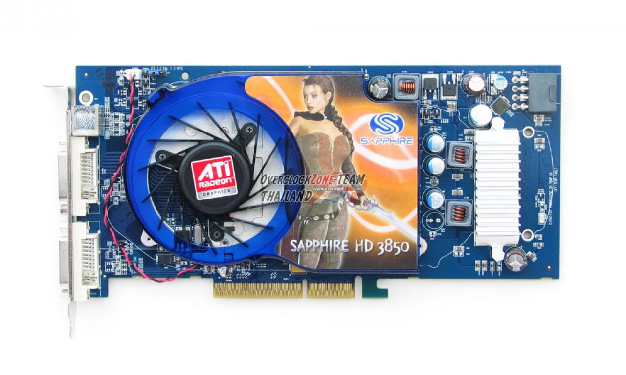 [22/02/2008] Sapphire Radeon HD 3850 für AGP - Bild: Overclockzone Team