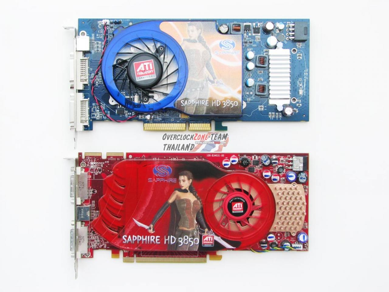 [22/02/2008] Sapphire Radeon HD 3850 für AGP - Bild: Overclockzone Team