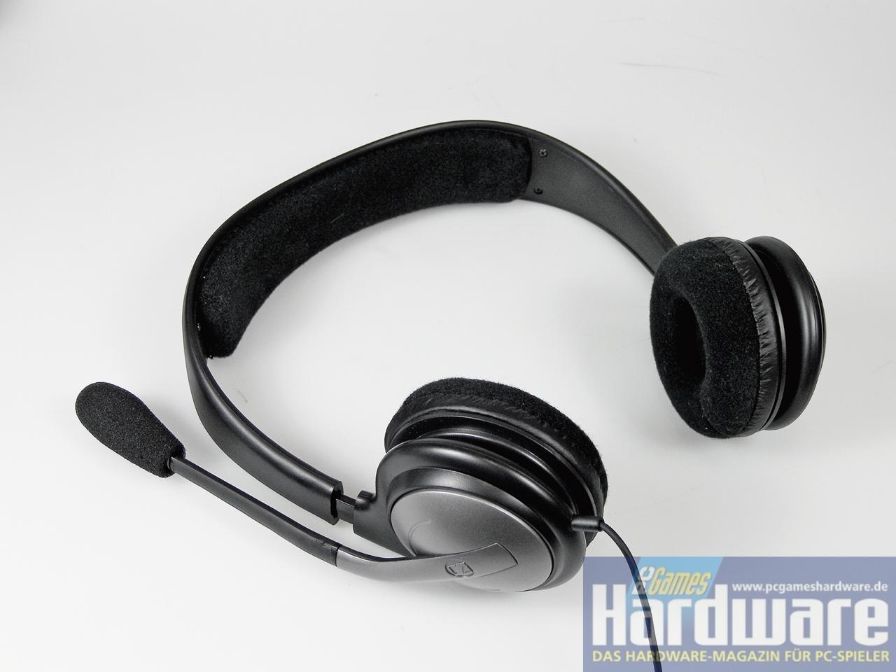 [22/02/2008] Sicherte sich den Testsieg: Sennheiser PC 151 (Bild: PCGH)