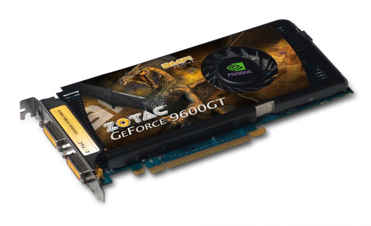 [22/02/2008] Zotac Geforce 9600GT AMP! Edition (Bild: Zotac)
