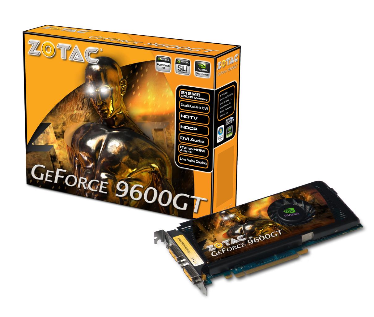 [22/02/2008] Zotac Geforce 9600GT (Bild: Zotac)