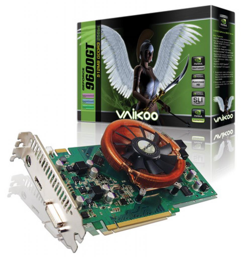 [21/02/2008] Vvikoo: Die Geforce 9600 GT wird von dem erprobten Zalman VF-900 auf Temperatur gehalten. (Bild: vvikoo.com)