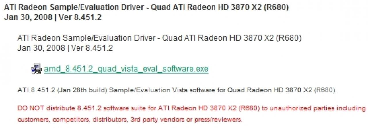 [04/02/2008] AMD CrossfireX: Mit neuem Treiber endlich Quad-Crossfire mit vier GPUs? (Bild: vr-zone.com)