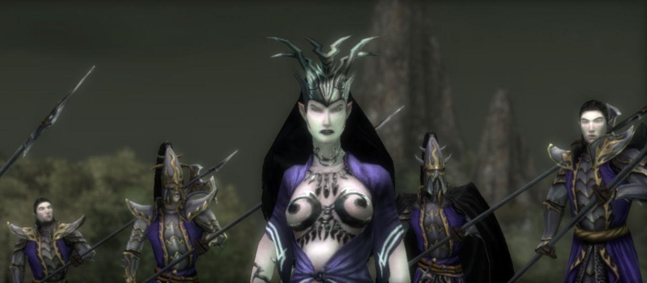 [19/03/2008] Halbnackte Dunkelelfen in Warhammer: Mark of Chaos - Battle March