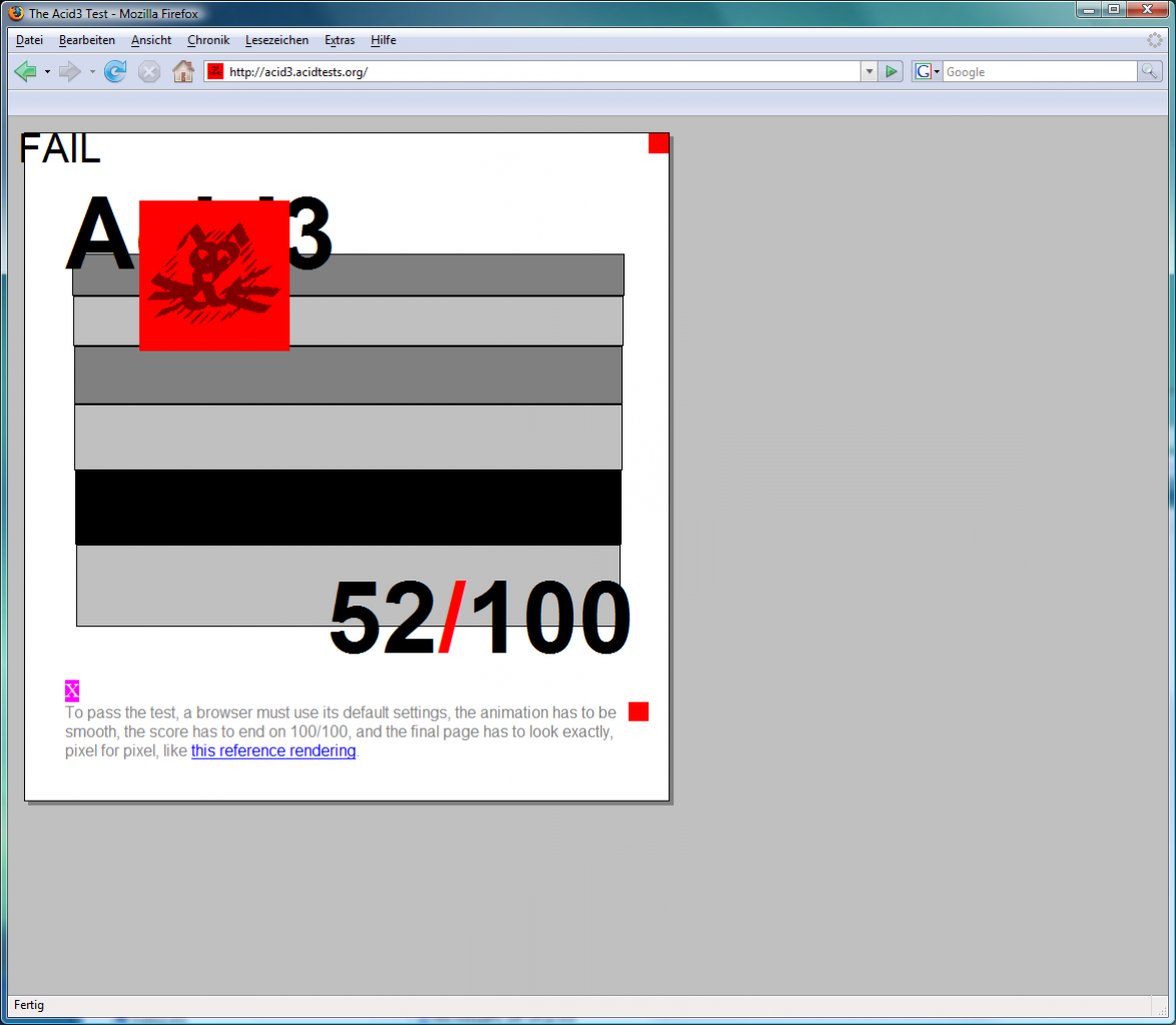 [12/03/2008] Acid Test 3 Firefox 2.0.0.12 (BIld: PCGH)