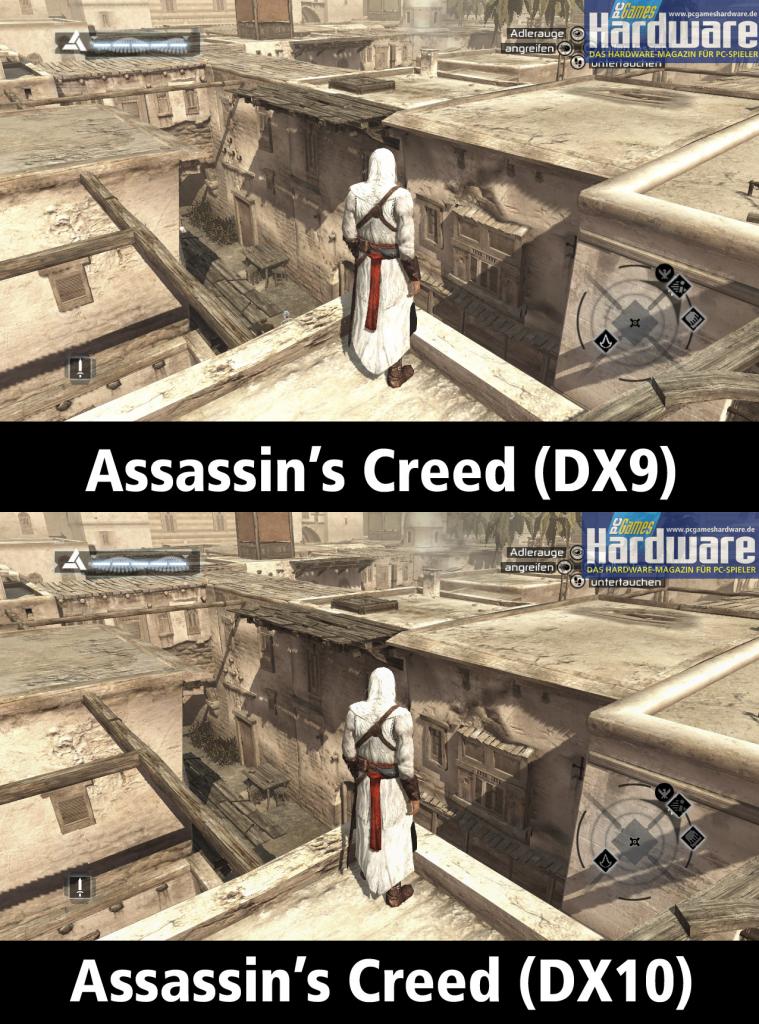 [26/03/2008] Assassin's Creed: DX9 vs. DX10