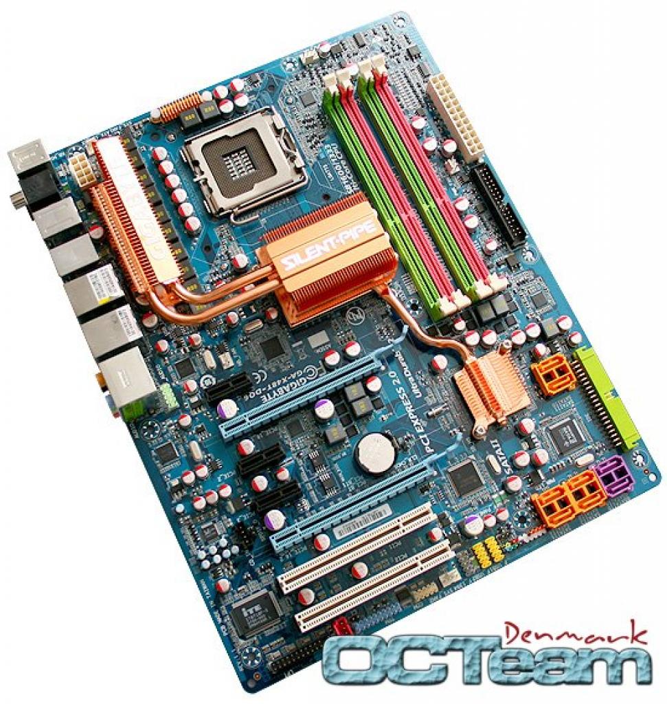 [08/03/2008] Gigabyte GA-X48T-DQ6 (Bild: octeamdenmark.com)