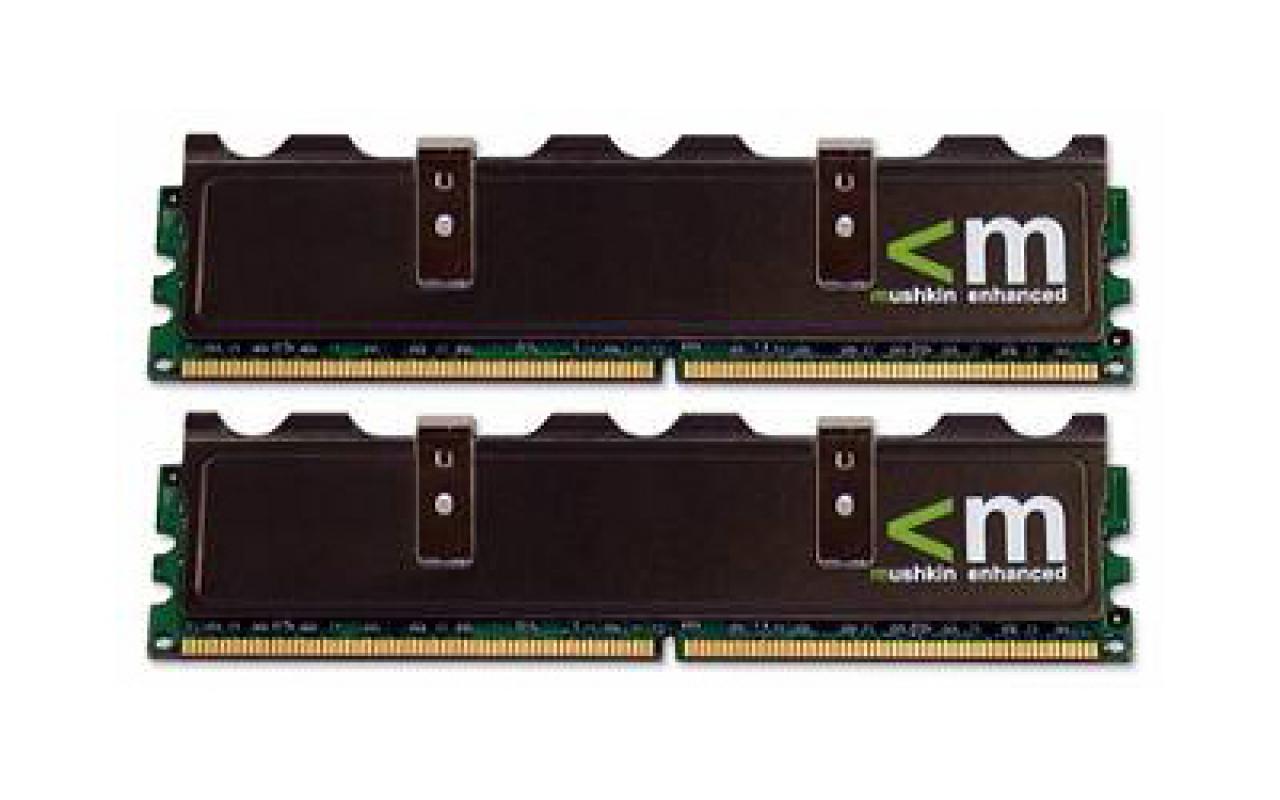 [27/03/2008] Mushkin Neue DDR2-Speicherriegel in Charcoal-Gray (Bild: Mushkin)
