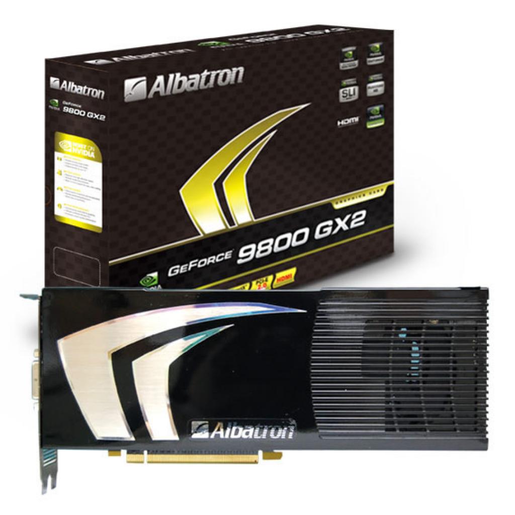 [04/03/2008] Geforce 9800 GX2 (Bild: Albatron)