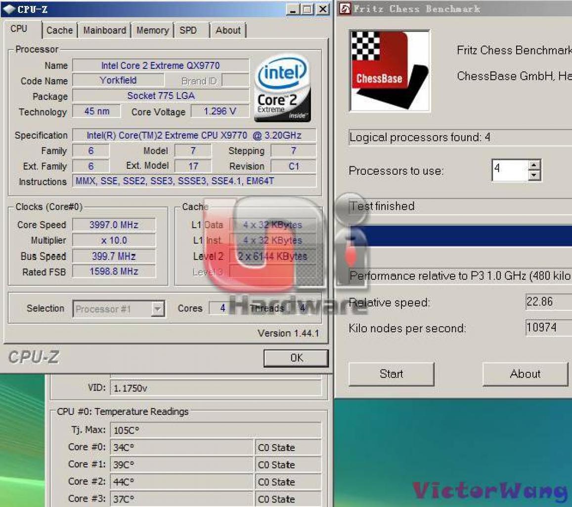 [25/03/2008] Intel QX9770 C1: Neues Stepping im Test (Bild: unihw.com)