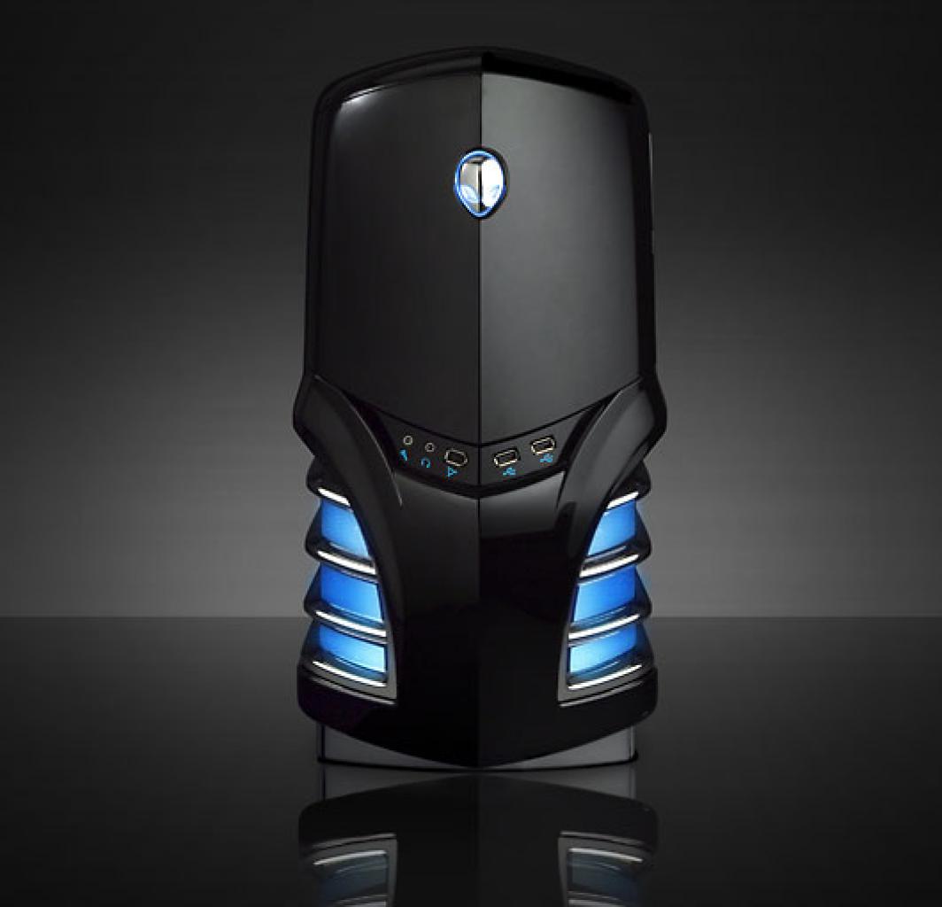 [21/03/2008] Abteilung Kurios: Alienware-Gehäuse genießen seit jeher den Ruf des Außergewöhnlichen - zumindest optisch.