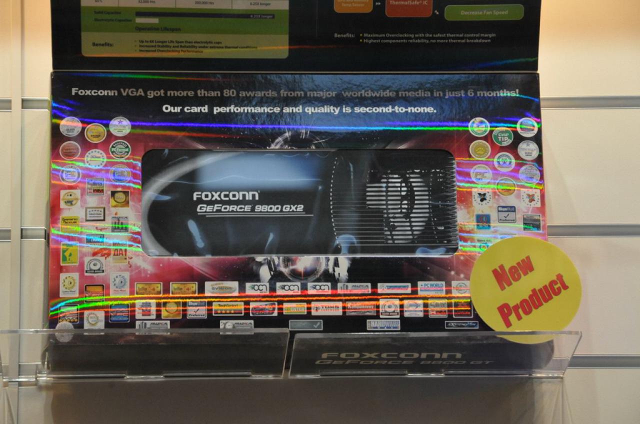 [04/03/2008] Geforce 9800 GX2 (Bild: PCGH)