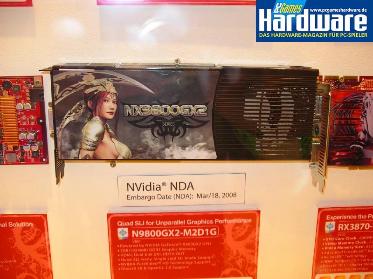 [04/03/2008] Geforce 9800 GX2 (Bild: PCGH)