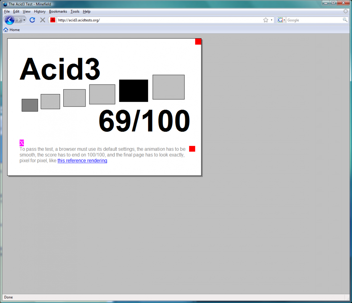 [12/03/2008] Acid Test 3 Firefox 4 Alpha pre1 (BIld: PCGH)