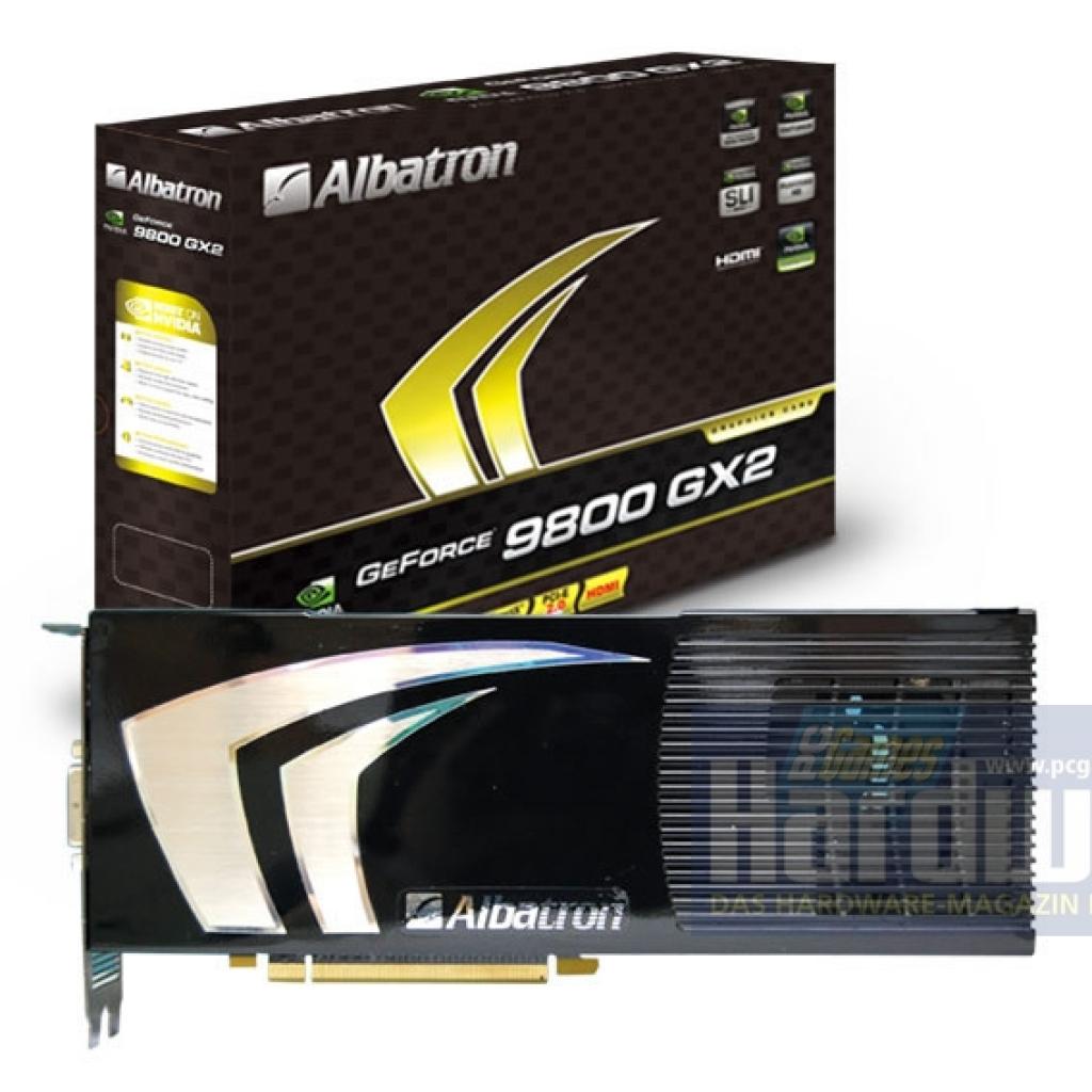[04/03/2008] Albatron 9800GX2: Die Karte im Detail