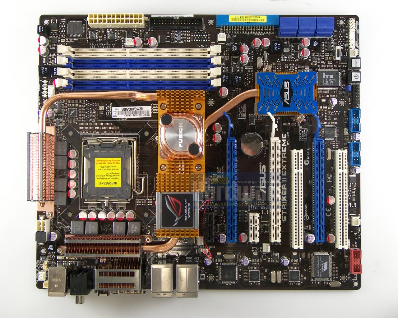 [18/03/2008] Asus Striker 2 Extreme (Bild: PCGH)