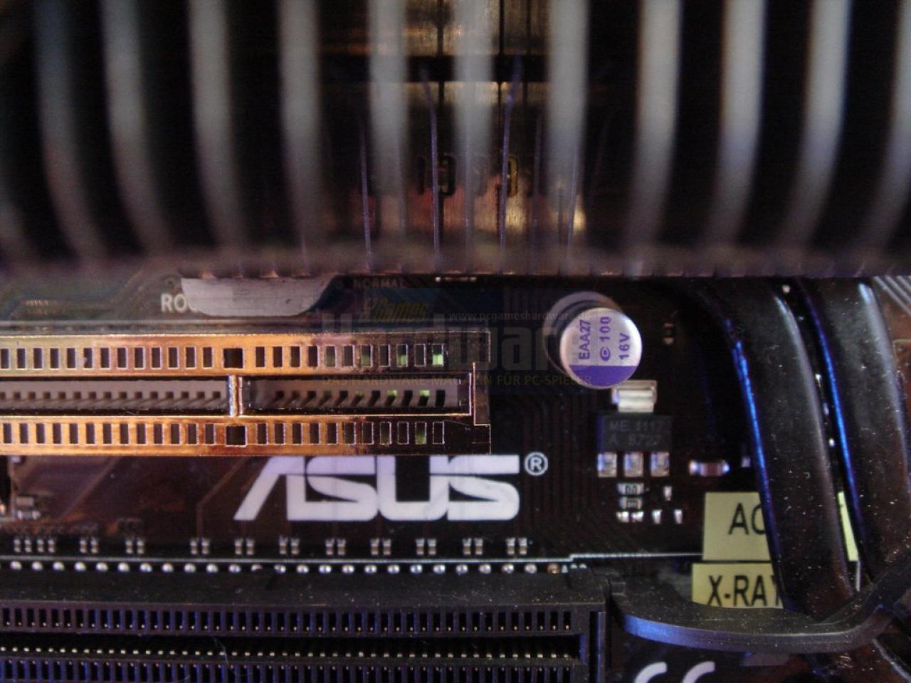 [05/03/2008] Asus-Studie: Pinotnoir: Edel-Mainboard auf X48-Basis (BIld: PCGH)