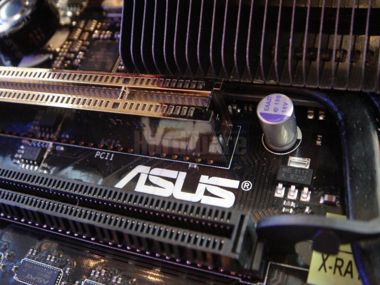 [05/03/2008] Asus-Studie: Pinotnoir: Edel-Mainboard auf X48-Basis (BIld: PCGH)